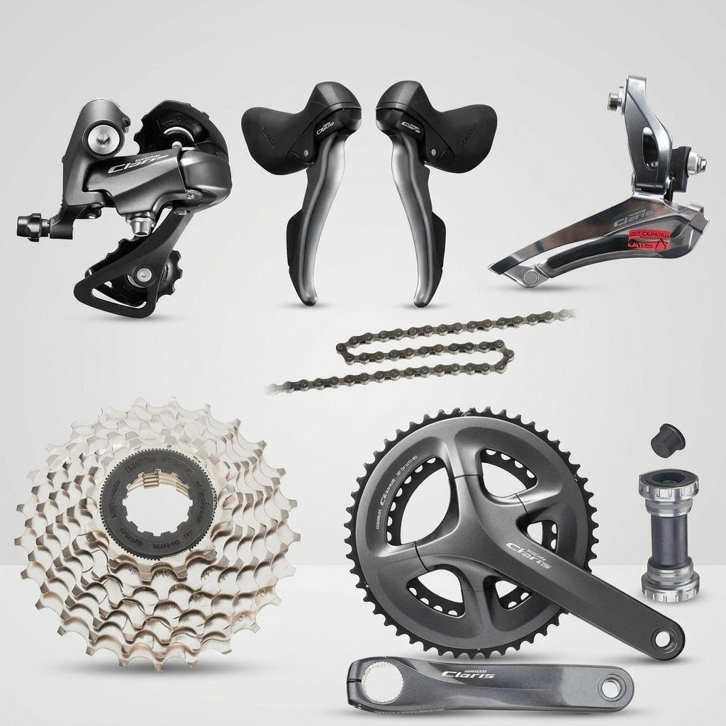 Shimano Claris R2000 2x8 Full Groupset