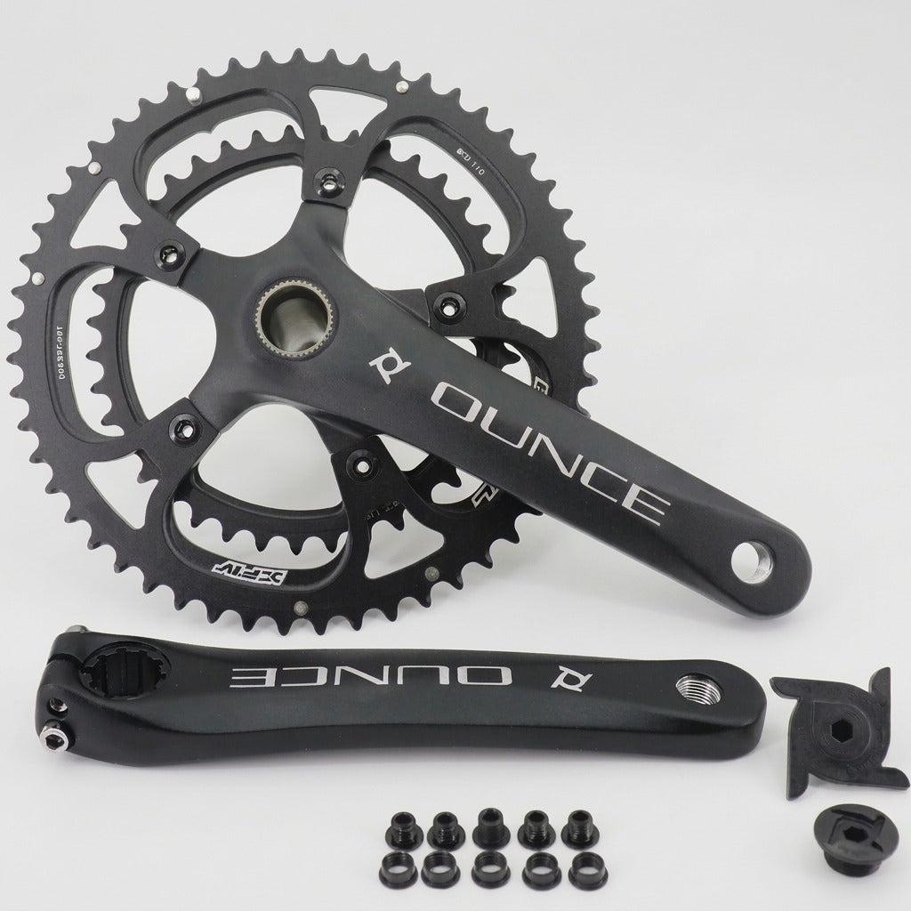 Trident Ounce Crankset 34/50T 170mm No BB