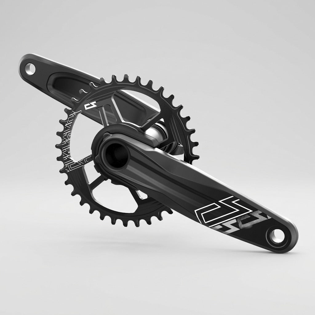 Prowheel Trident DMC-CR097A-TT-CS Crankset (NO BB)