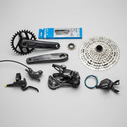 Shimano Deore M6200 MTB Groupset 1x12 Speed Hydraulic Centerlock Type