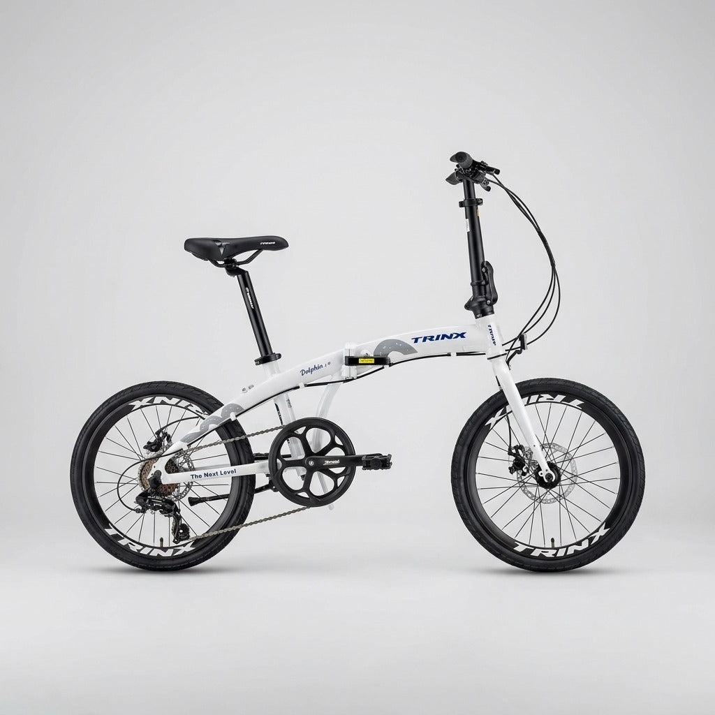 Trinx Dolphin 4.0 2026 Hydraulic Brakes Folding Bike Shimano Tourney 1x8spd