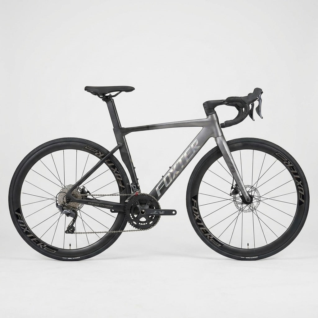 Foxter Wind 4700 Aero Road Bike Disc 700c Tiagra 2x10