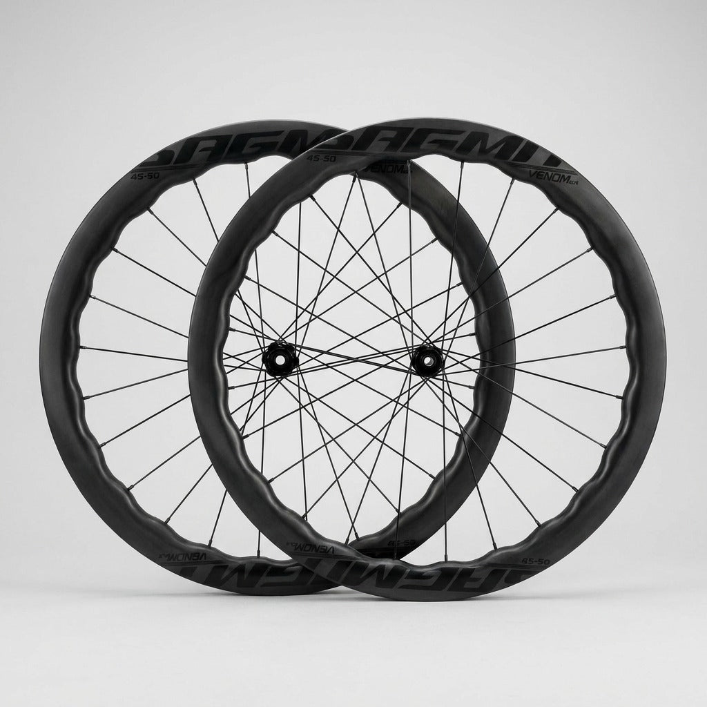 Sagmit Venom Carbon Gravel/Road Wheelset 700c 24H