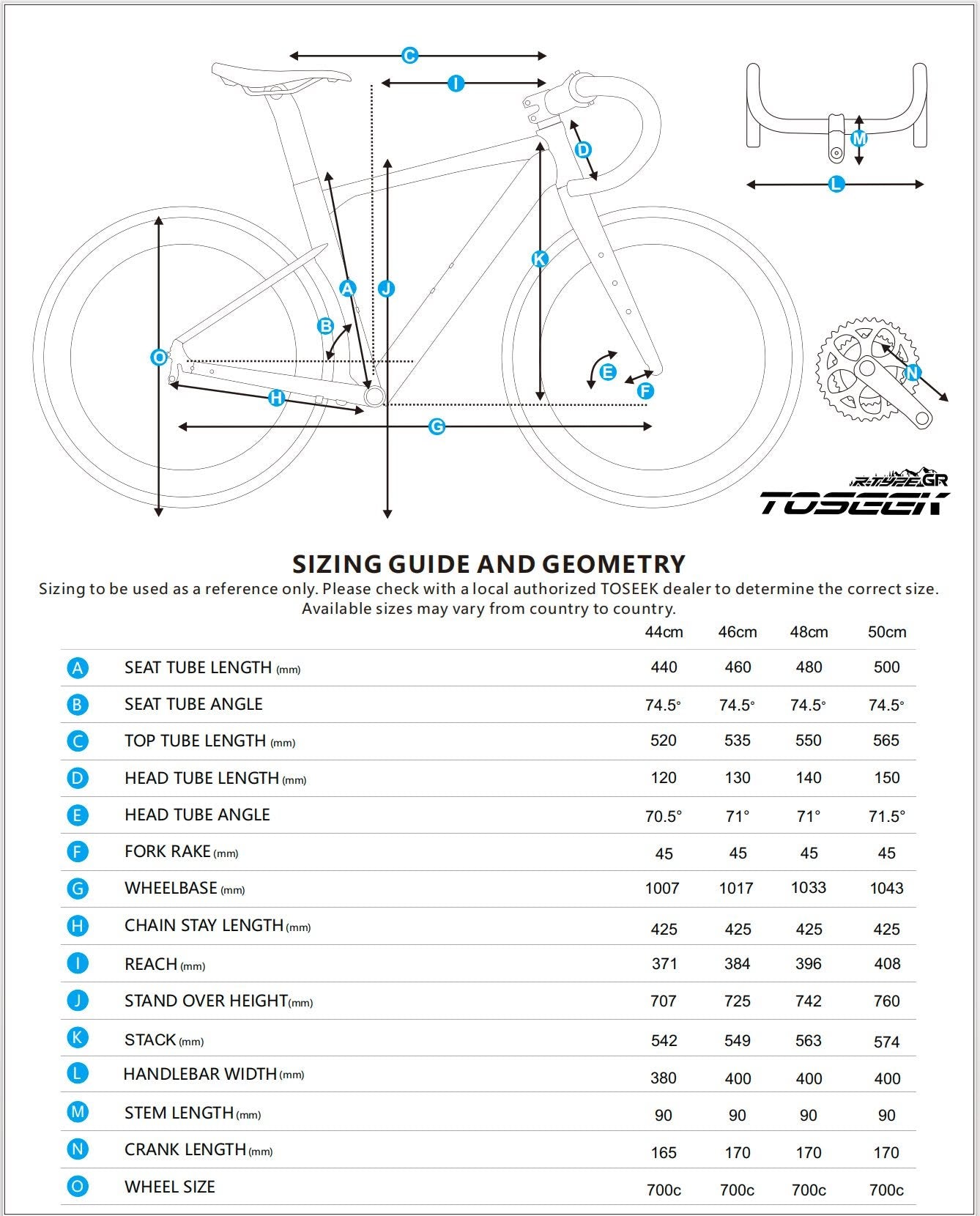 Toseek R Type GR Disc Aero Frame Gravel Bike