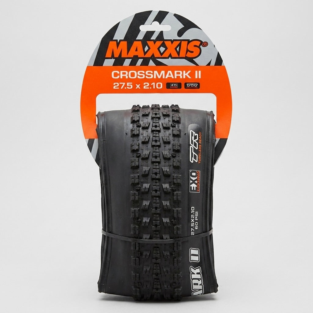 Maxxis Crossmark II Tire Folding Tubeless 27.5x2.10 M344RU EXO/TR Kevlar