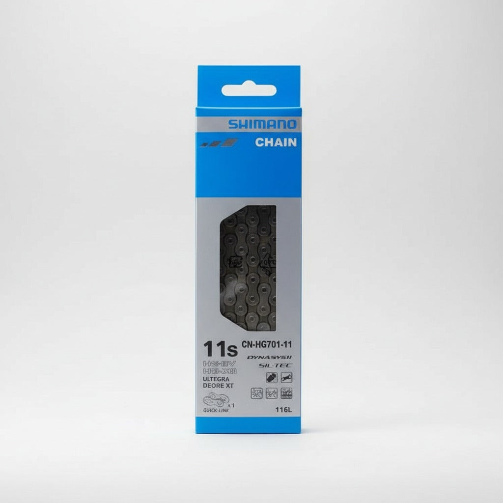 Shimano Deore Chain HG701 11spd Road/MTB 116L/126L