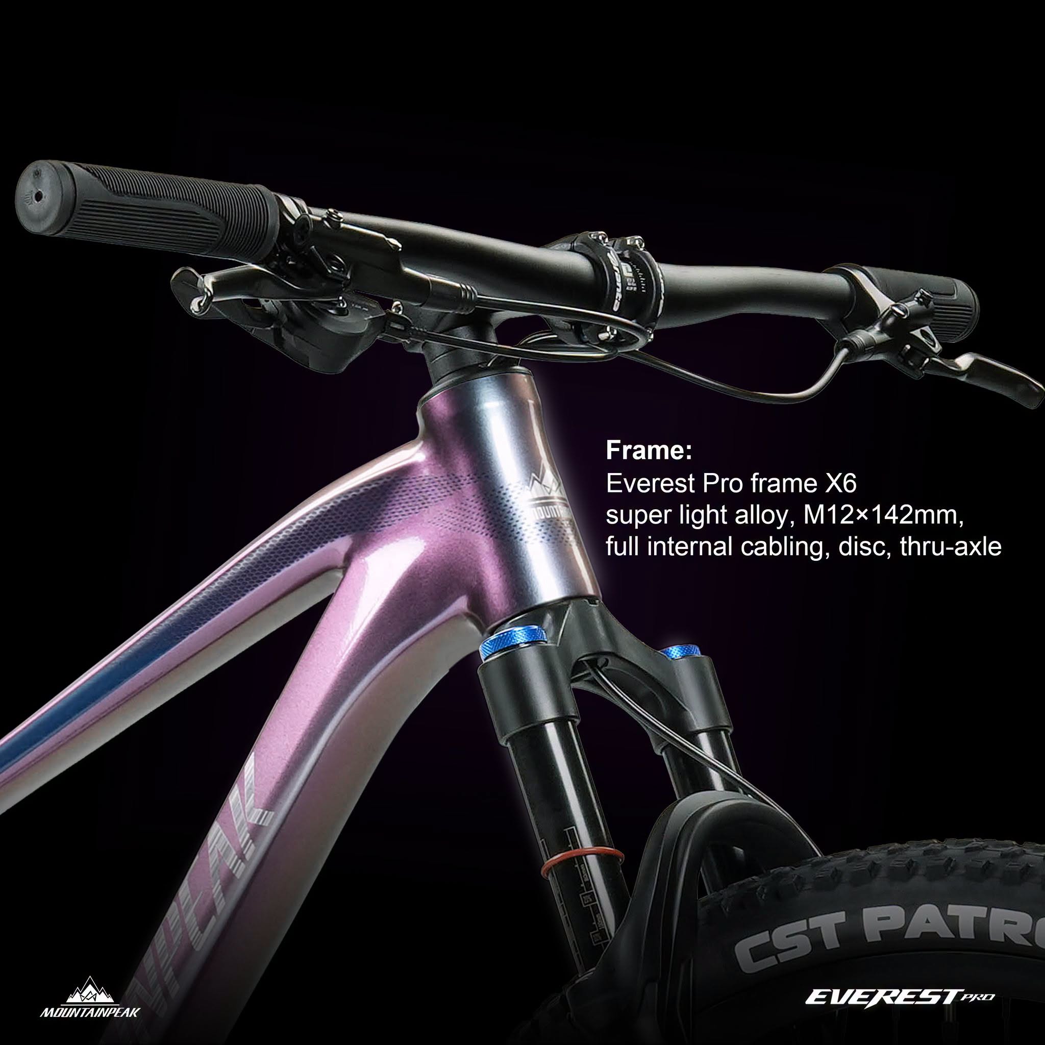 Mountainpeak Everest PRO 29er Shimano Deore 12s MIXED