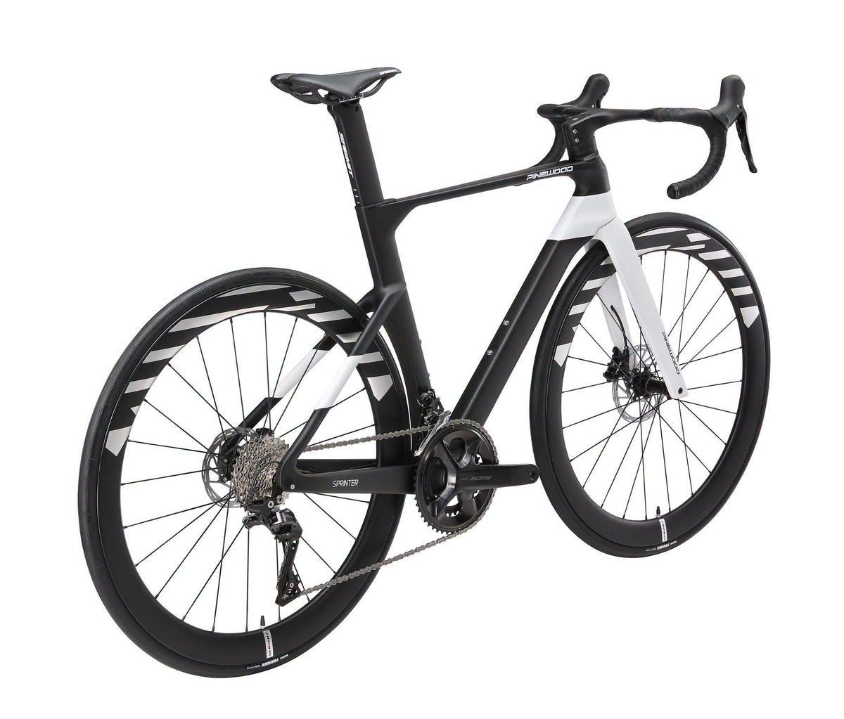 Pinewood Sprinter Shimano 105 R7120 Full Carbon Road Bike