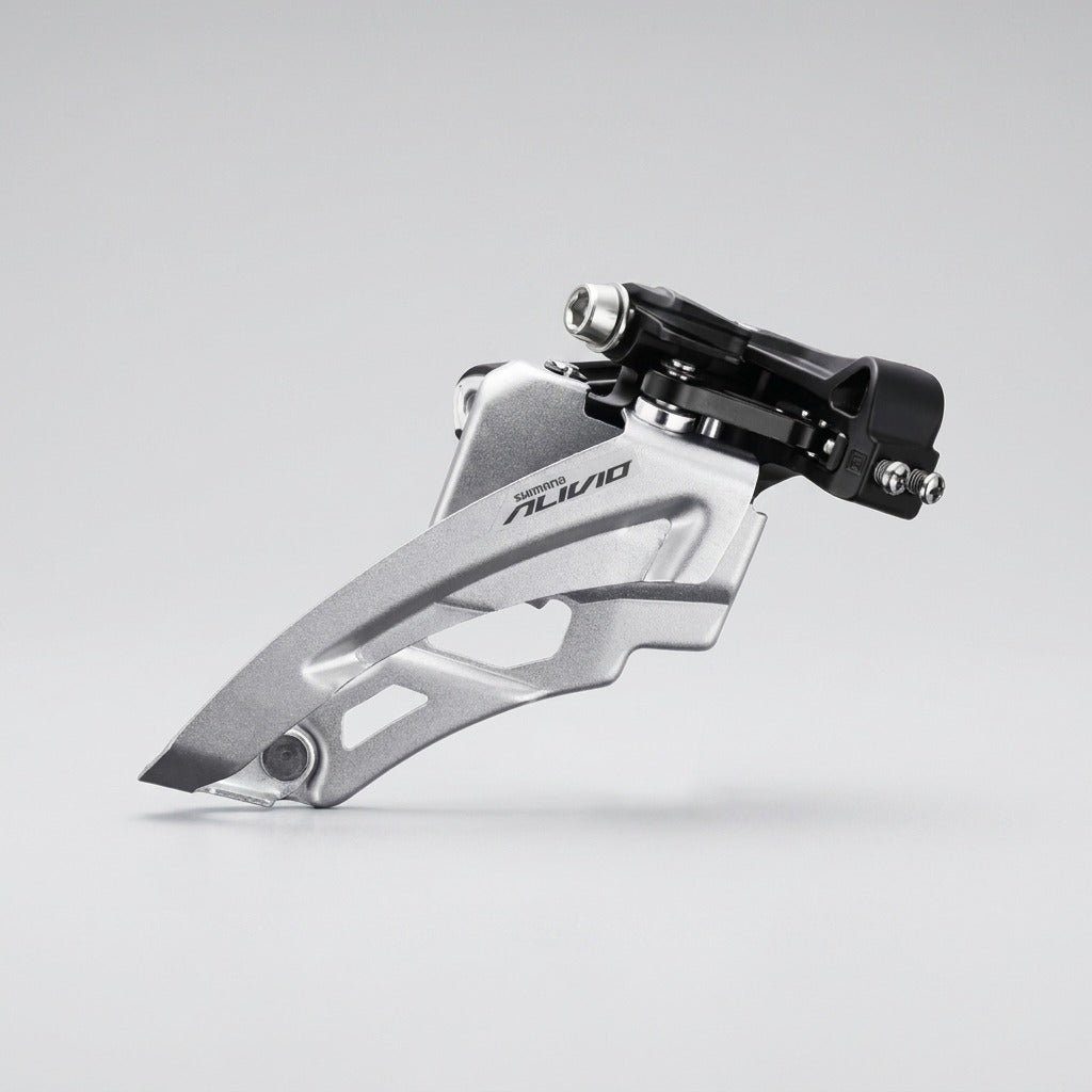 Shimano Alivio FD-M3100-M 3x9 Front Derailleur MTB Mid Clamp Side Swing 34.9mm Ind. Pack