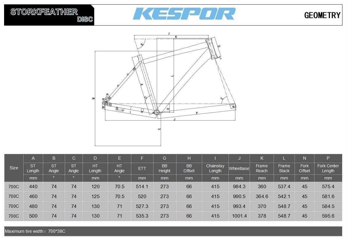 Kespor Stork Feather V2 SL Shimano 105 R7120 2x12s