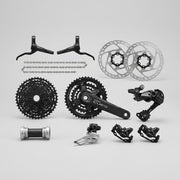 Shimano CUES U6000 2x10 U3030/RS305 Mechanical Road-Gravel Groupset for Dropbar Centerlock