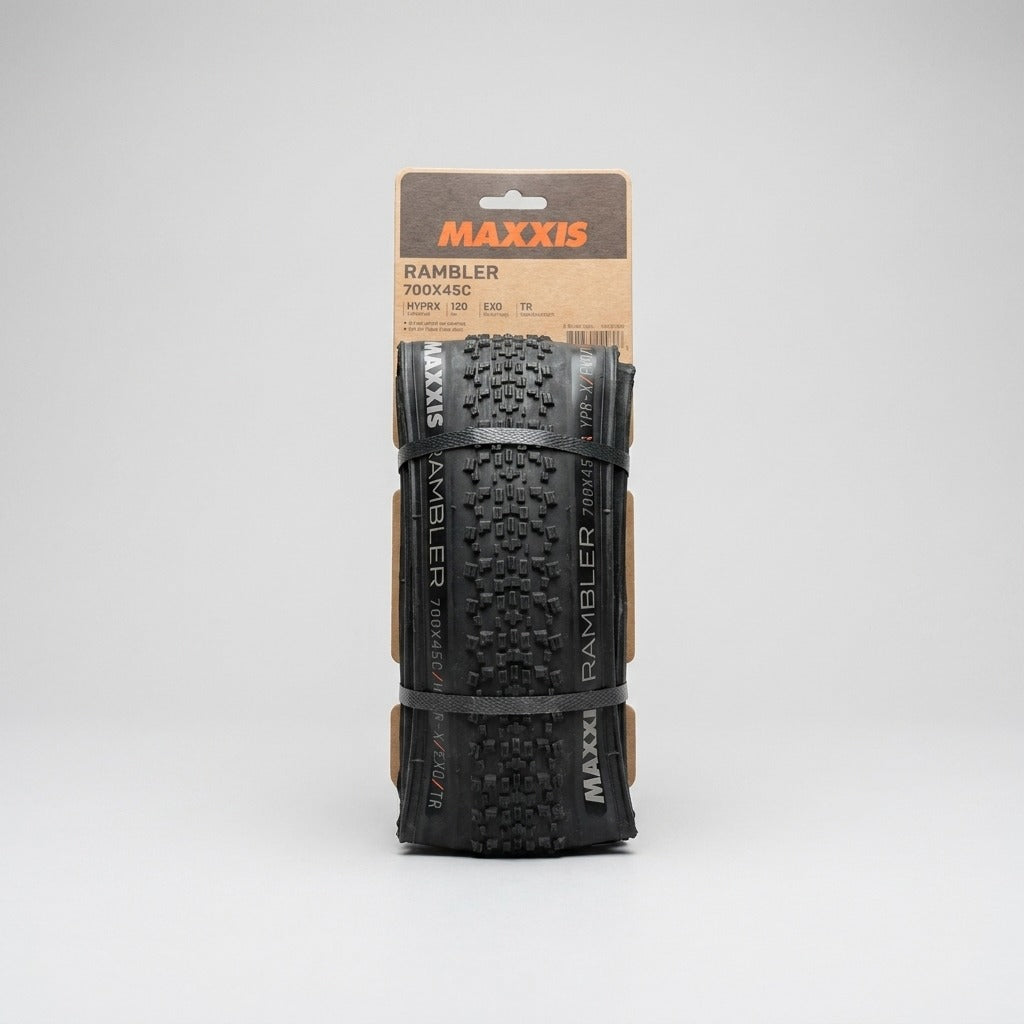 Maxxis Rambler Tire 700x40C GRAVEL M2018RU TR Kevlar Folding