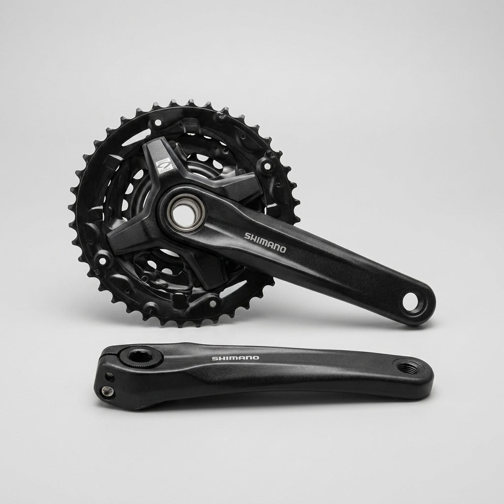 Shimano Non-Series MTB Chainwheel FC-MT210-3 9spd w/o BB Parts