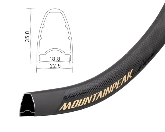 Mountainpeak DH38 Rim 700c H38 24H F/V