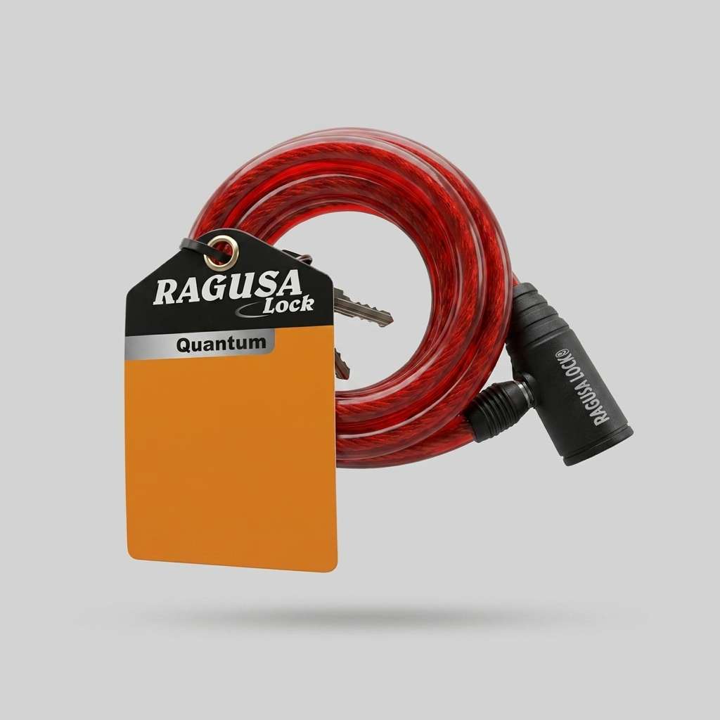 Ragusa Bike Lock 1.8M Key Type