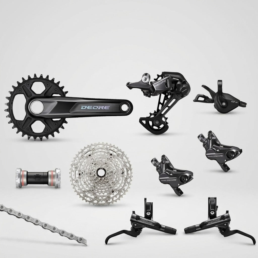 Shimano Deore M6100 Full Groupset 1x12 Speed Centerlock Type