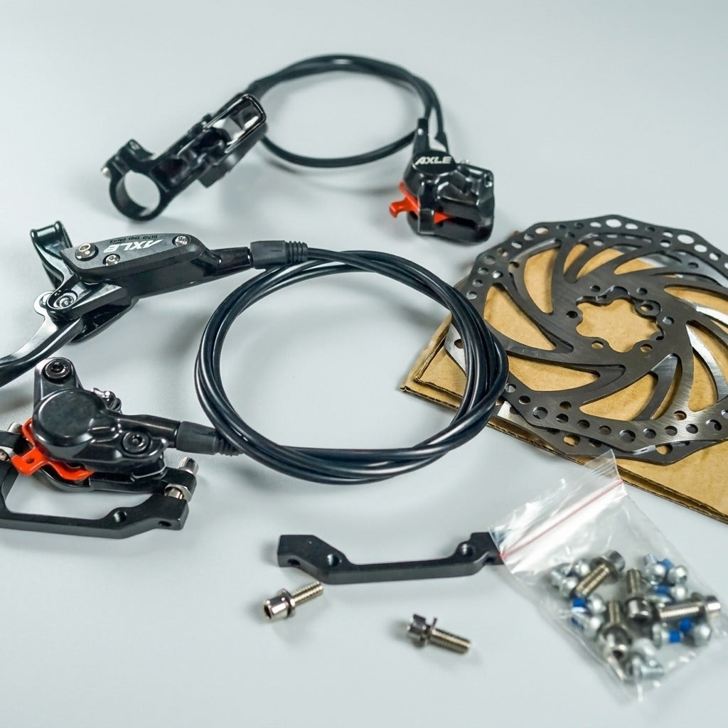 Axle Hydraulic Brake with Rotors