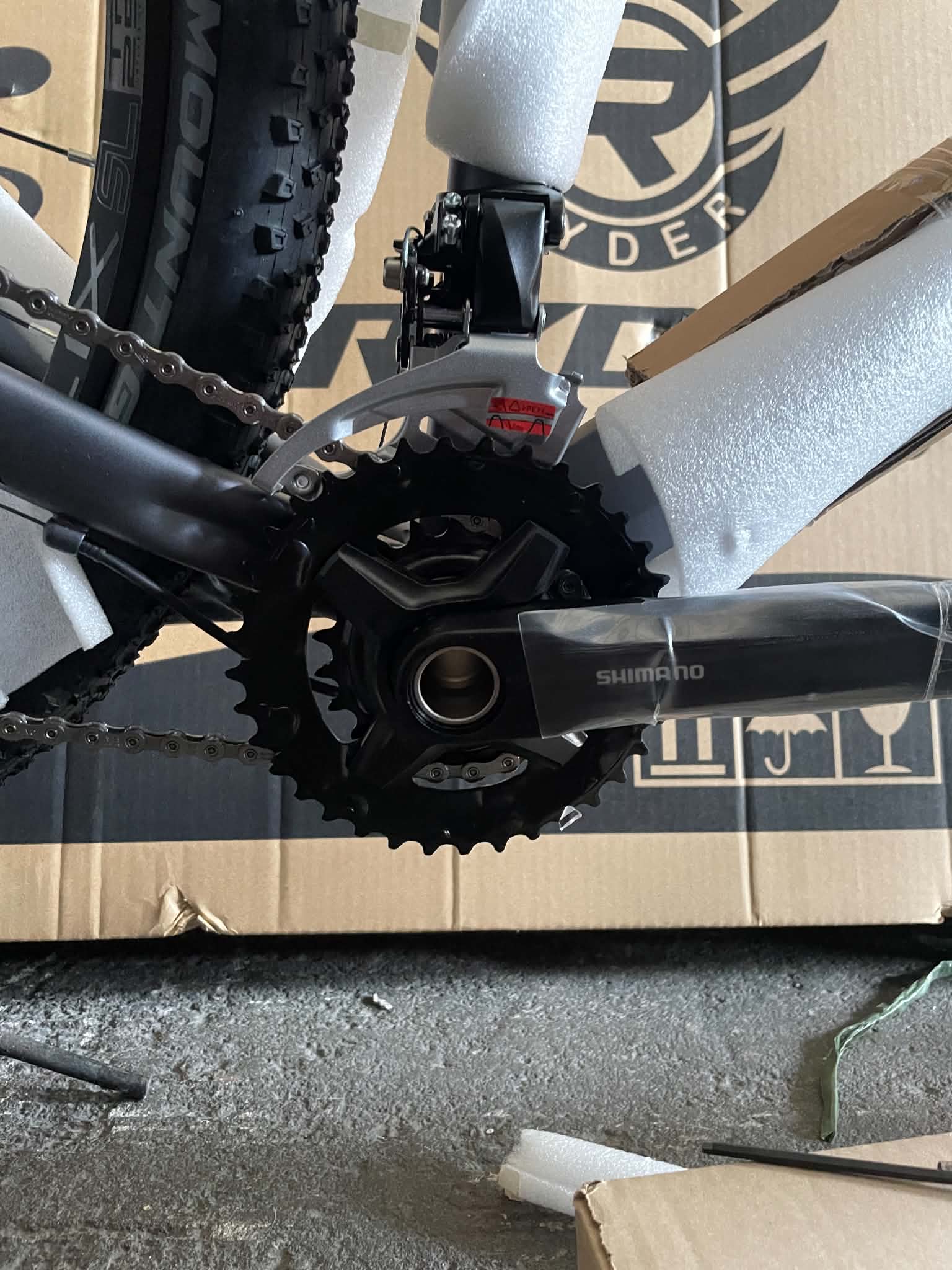 Ryder V2 29er Shimano Cues 2x11 MT200 Brakes