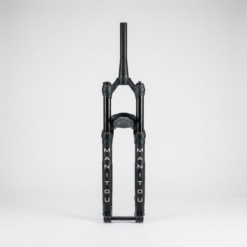 Manitou Machete Comp Suspension Fork 27.5 Tapered 9mm*100mm Travel Black Stanchion Matte Black