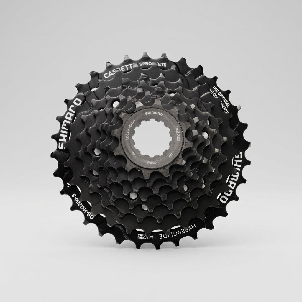 Shimano Freewheel Cassette 12-32T 8spd CS-HG200-8 Black