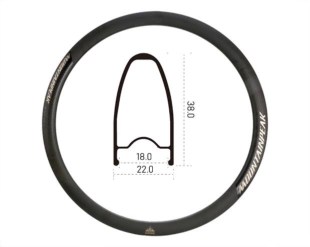 Mountainpeak DH38 Rim 700c H38 24H F/V